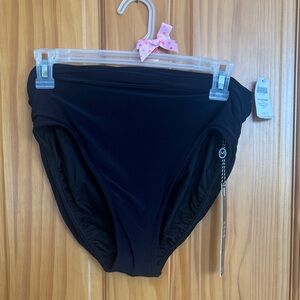 NWT MAGISUIT by Soma Black High-Waisted Bikini Bottom